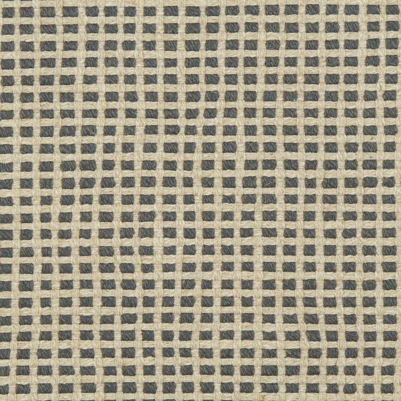 Silver Grey Performance Grade Plaid Woven Pattern Upholstery Fabric by The Yard - SKU: Nemy Moon Dust